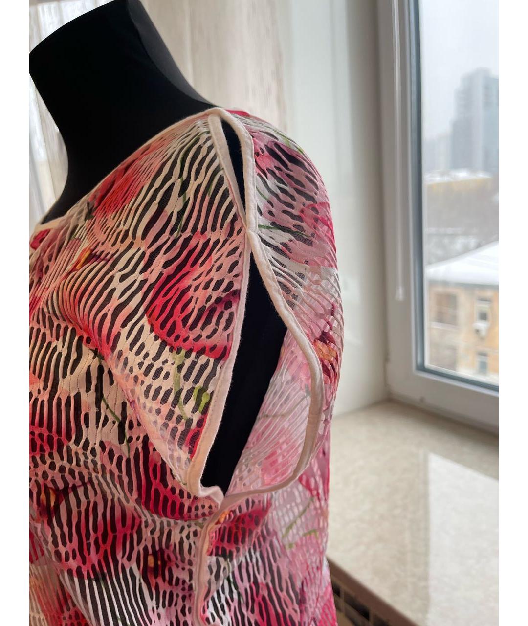 ARMANI JEANS Полиэстеровая блузы, фото 4