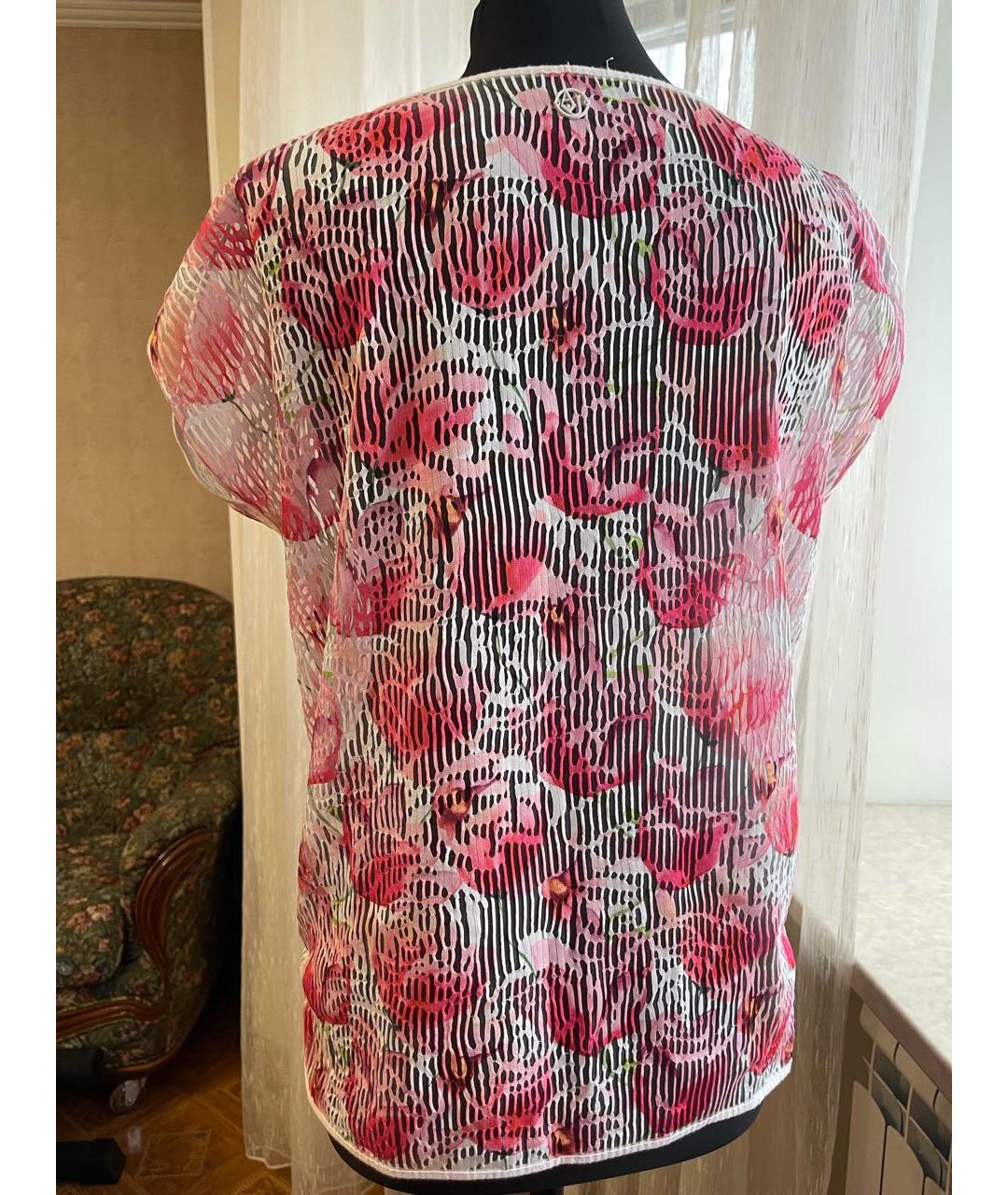 ARMANI JEANS Полиэстеровая блузы, фото 3