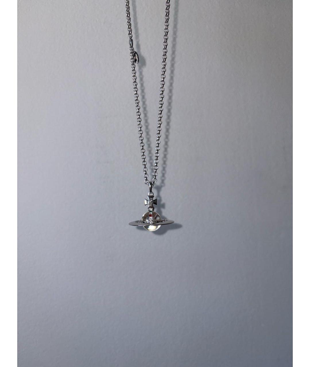 VIVIENNE WESTWOOD Серебряное латунное колье, фото 5