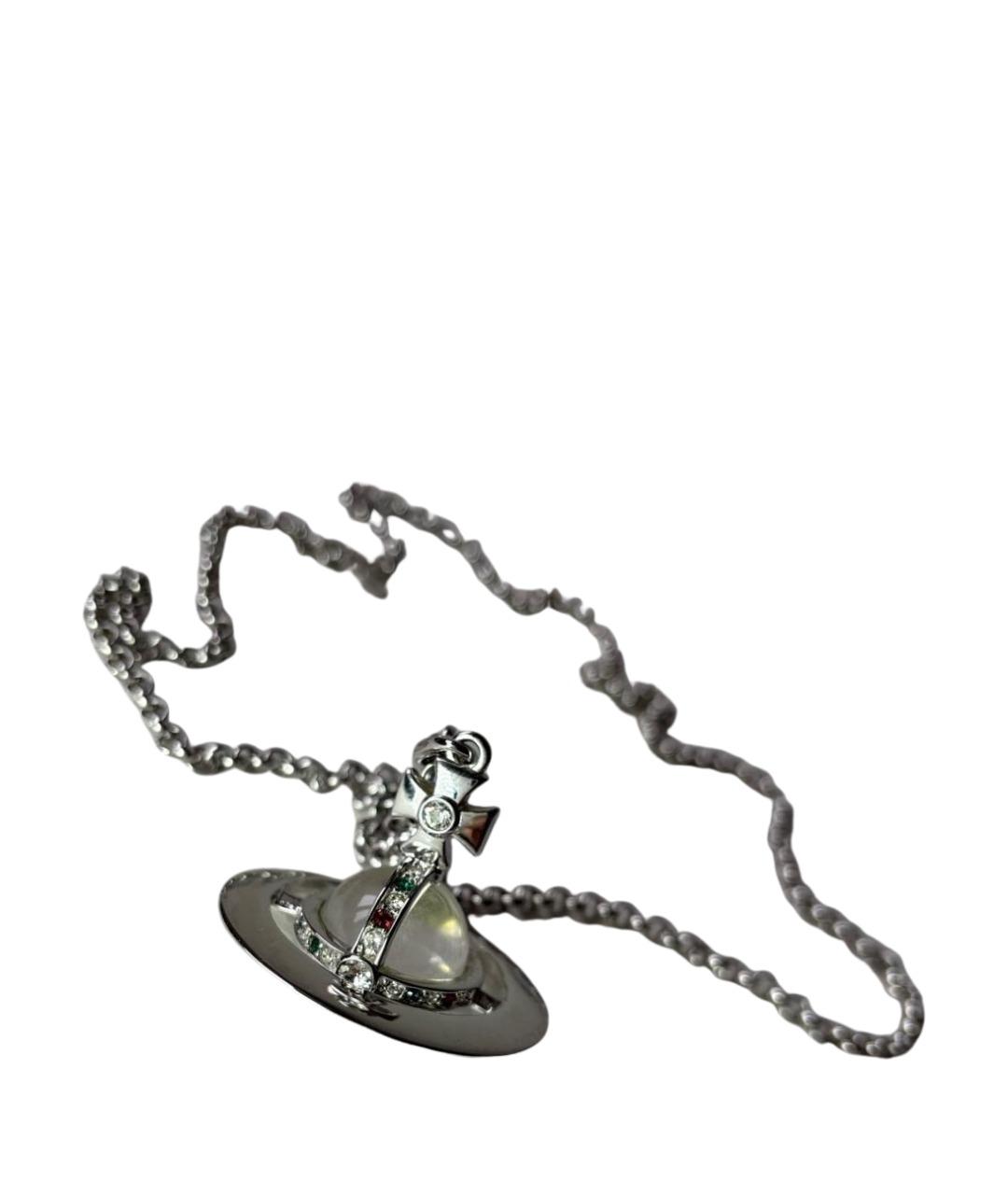 VIVIENNE WESTWOOD Серебряное латунное колье, фото 1