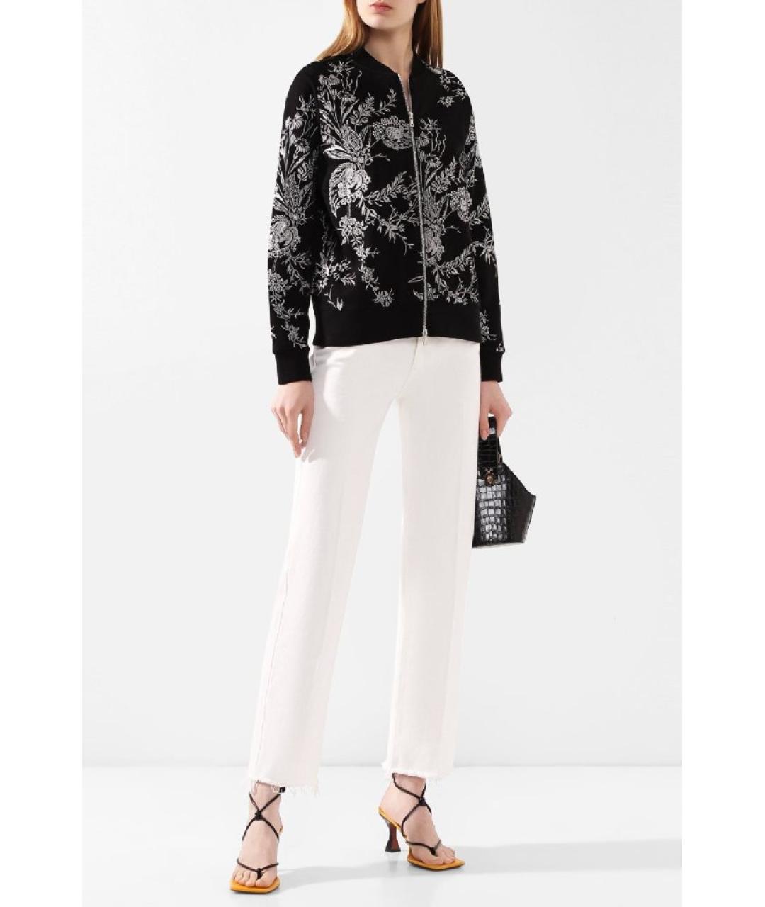 DRIES VAN NOTEN Черный хлопковый кардиган, фото 5