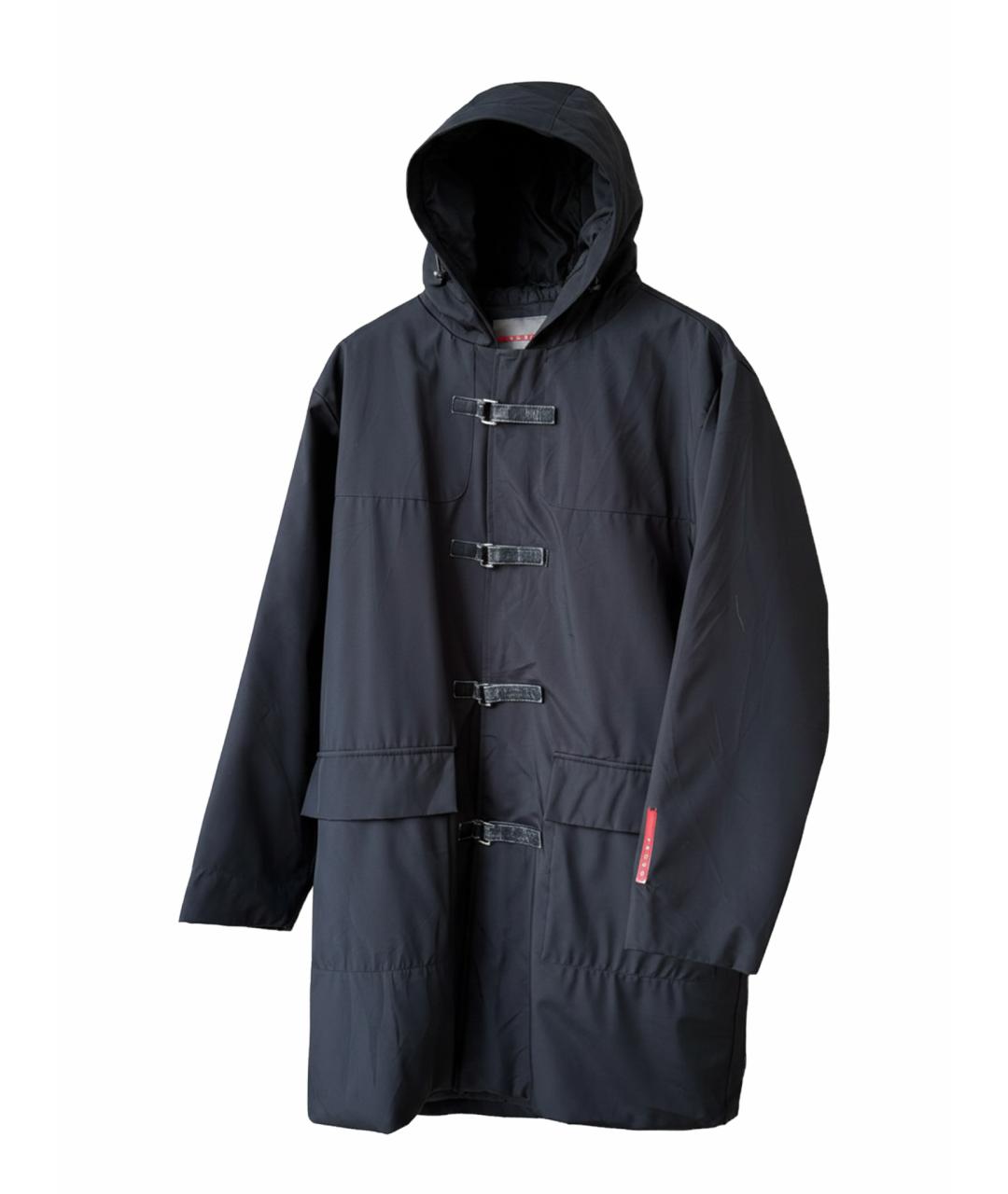 PRADA Черное пальто, фото 1