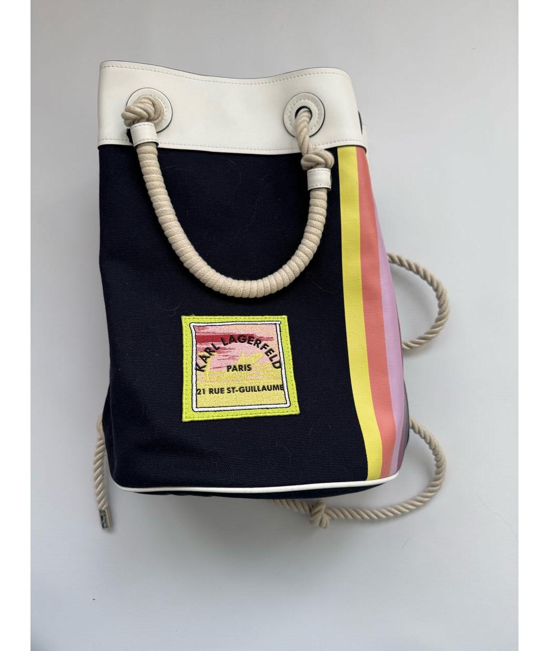 KARL LAGERFELD Мульти тканевый рюкзак, фото 5