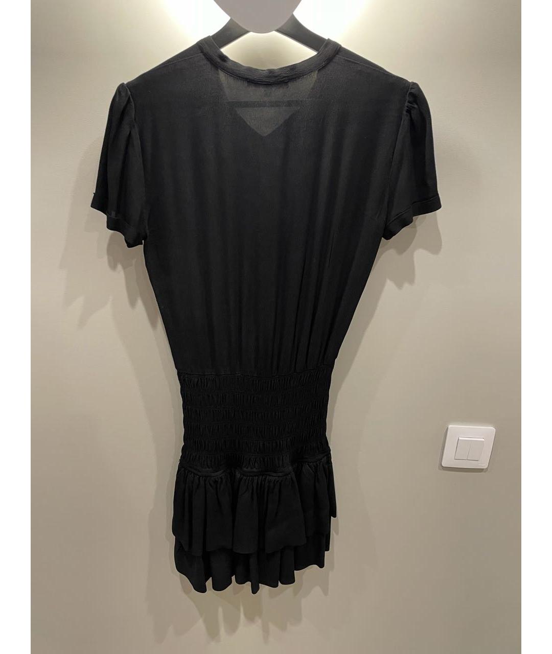 MAJE Черное коктейльное платье, фото 2