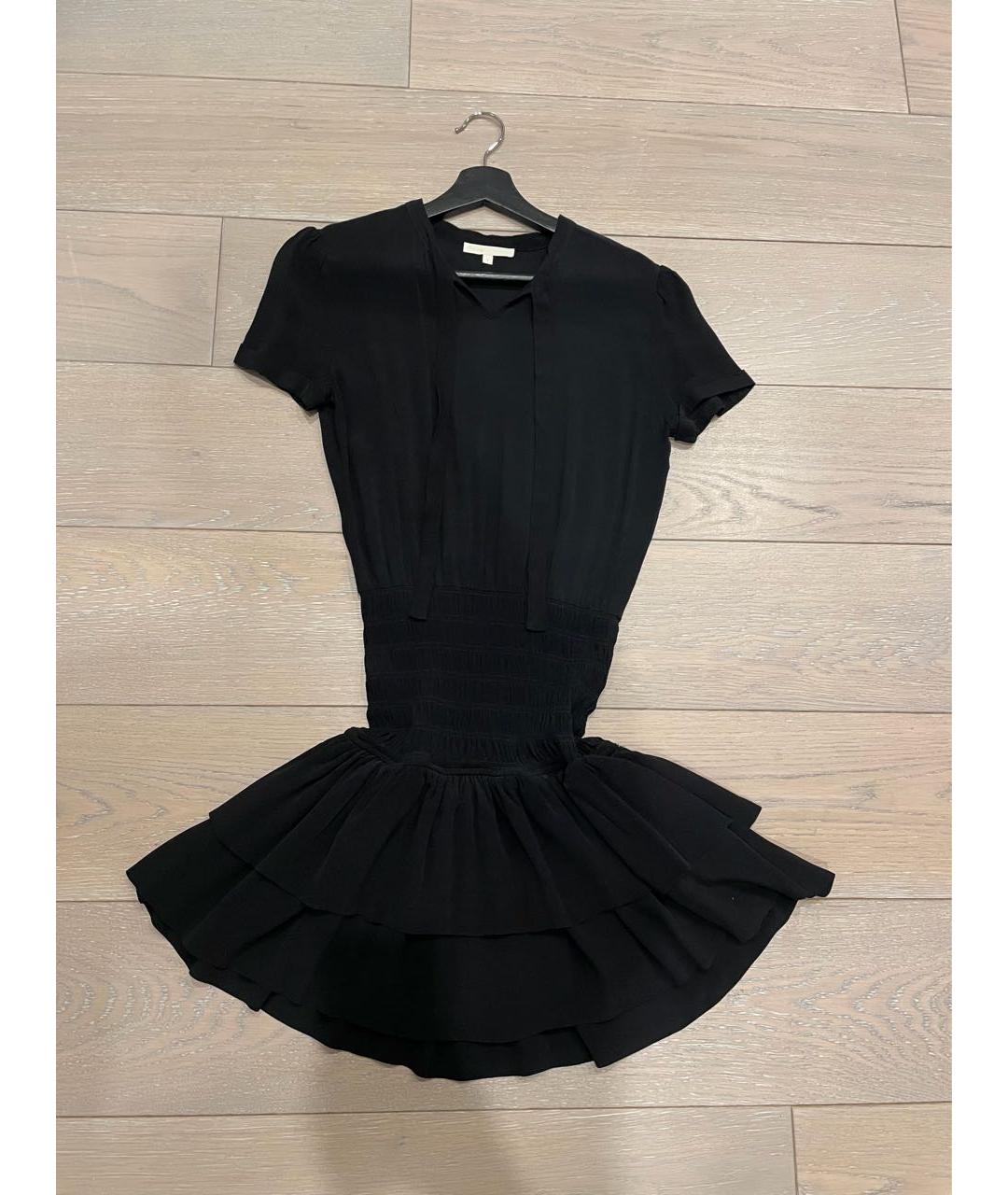 MAJE Черное коктейльное платье, фото 3