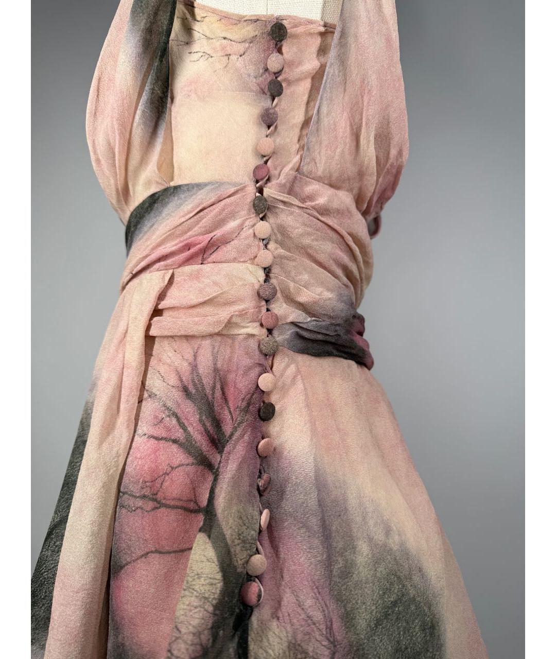 JOHN GALLIANO Мульти шелковая блузы, фото 2