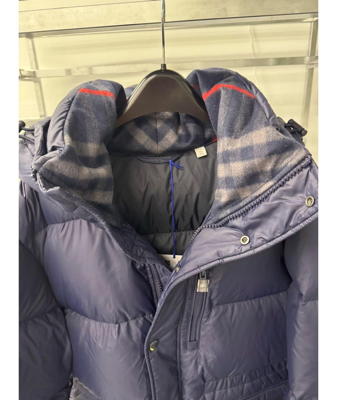 BURBERRY Черный пуховик, фото 2