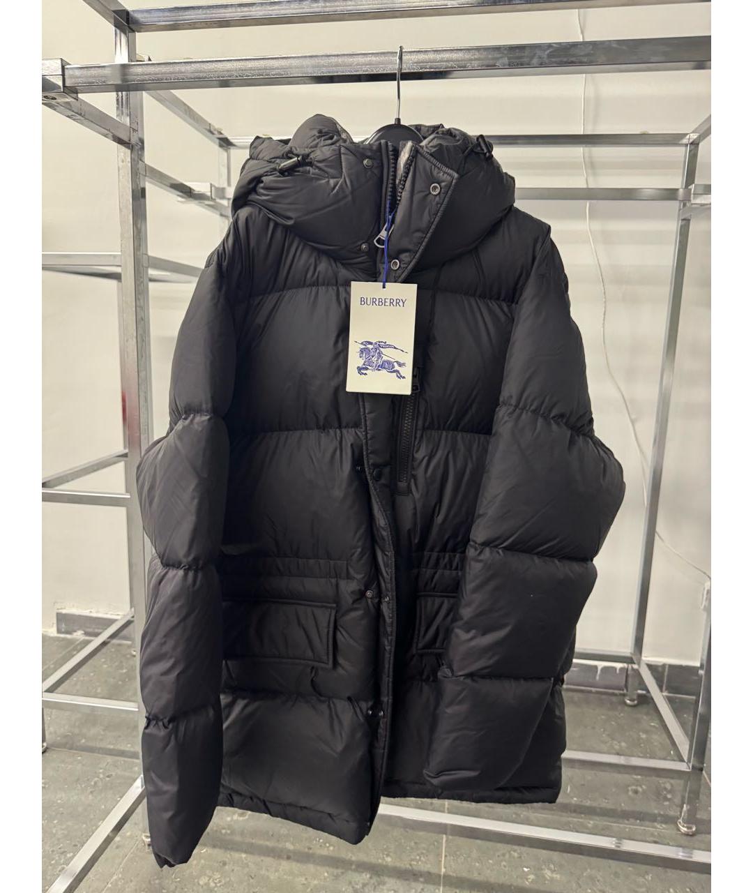 BURBERRY Черная куртка, фото 4