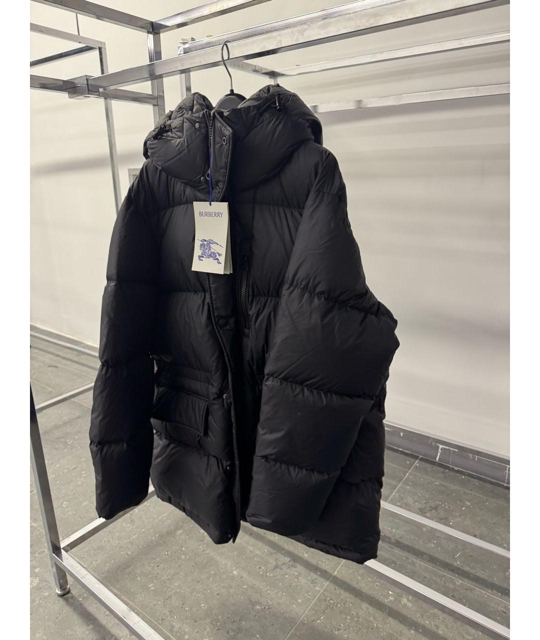 BURBERRY Черная куртка, фото 2