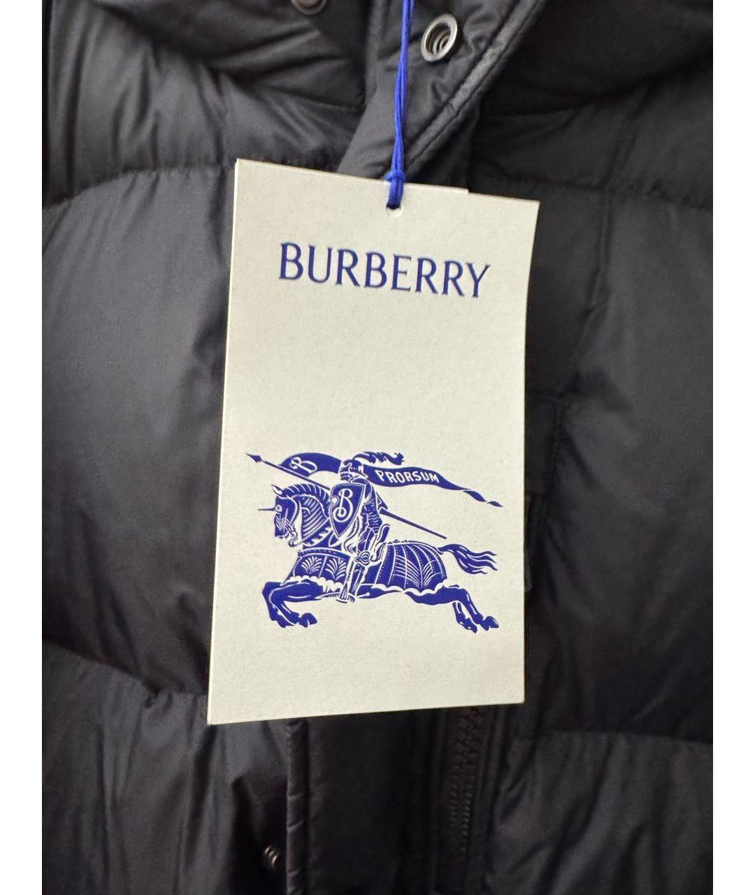 BURBERRY Черная куртка, фото 6