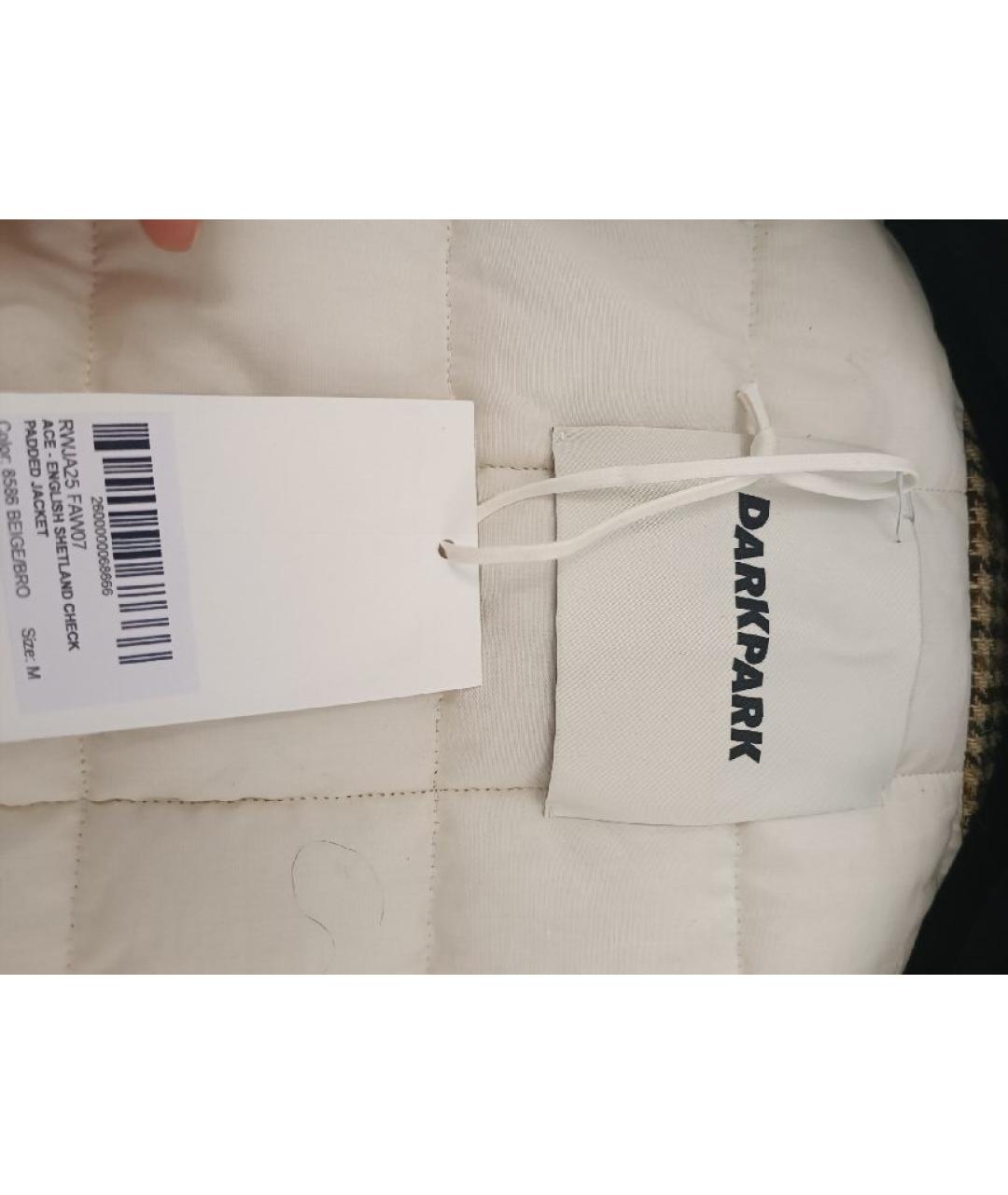 DARKPARK Бежевая шерстяная куртка, фото 3