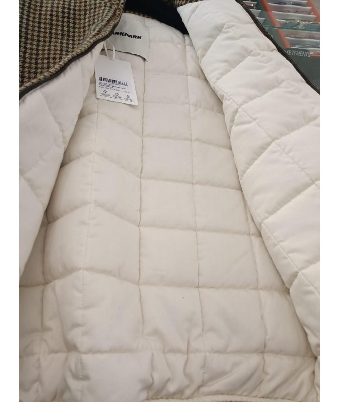 DARKPARK Бежевая шерстяная куртка, фото 5