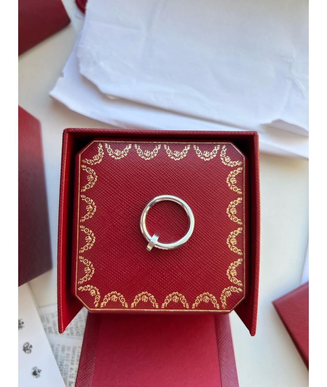CARTIER Белое кольцо из белого золота, фото 6