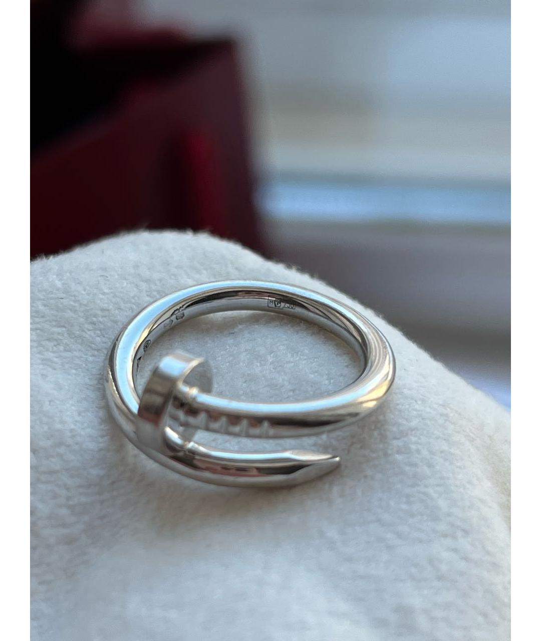CARTIER Белое кольцо из белого золота, фото 4