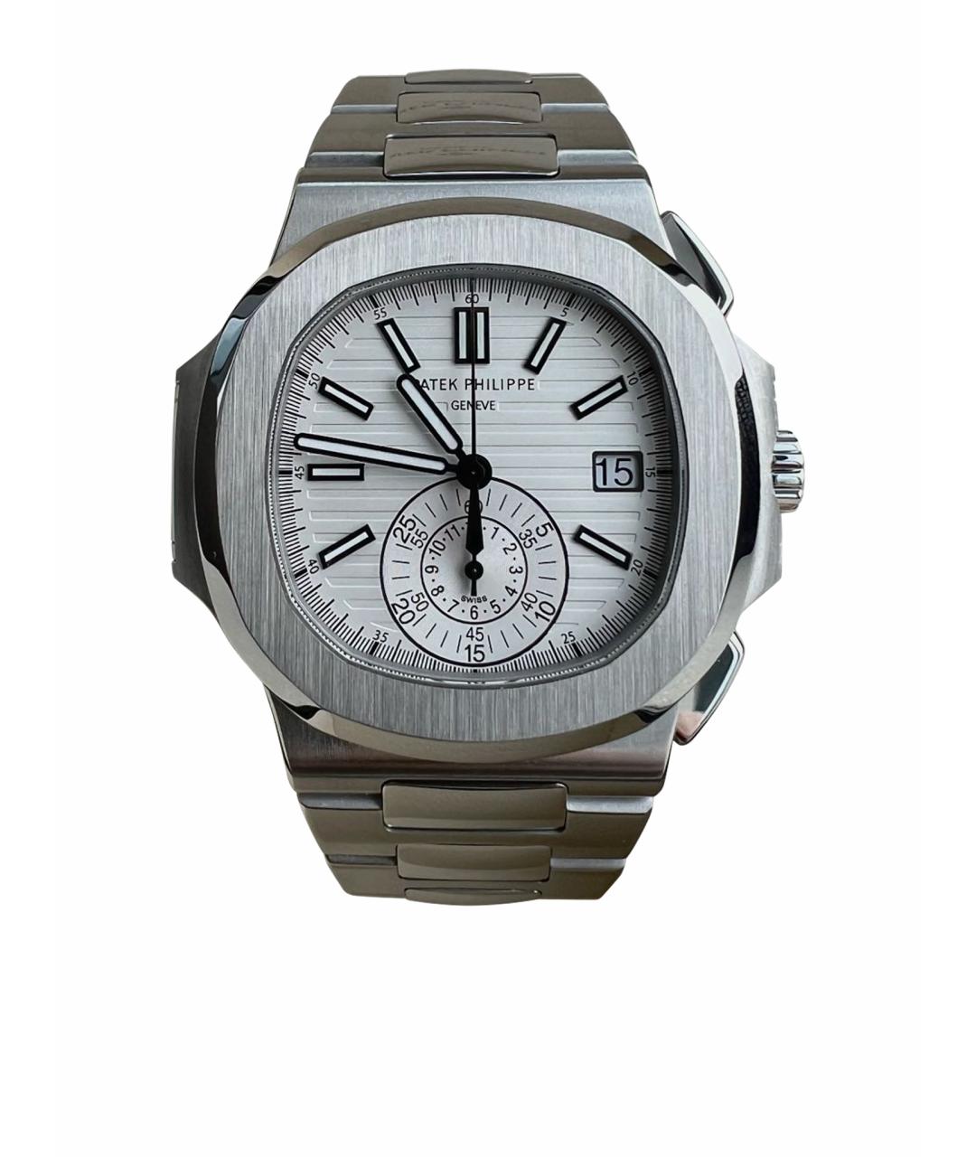 PATEK PHILIPPE Серебряные металлические часы, фото 1