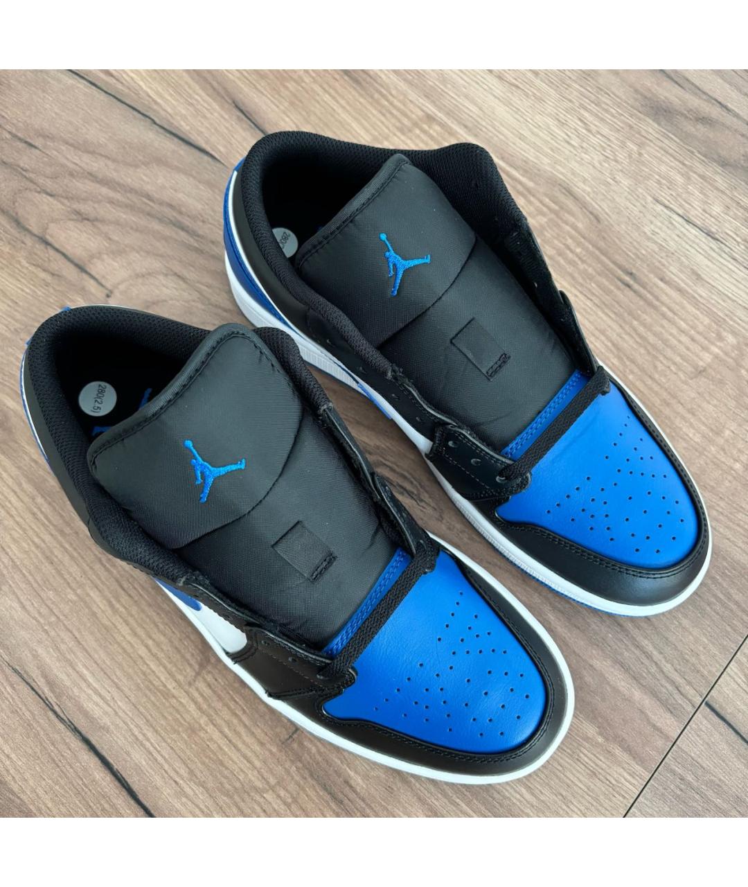 JORDAN Синие низкие кроссовки / кеды, фото 2