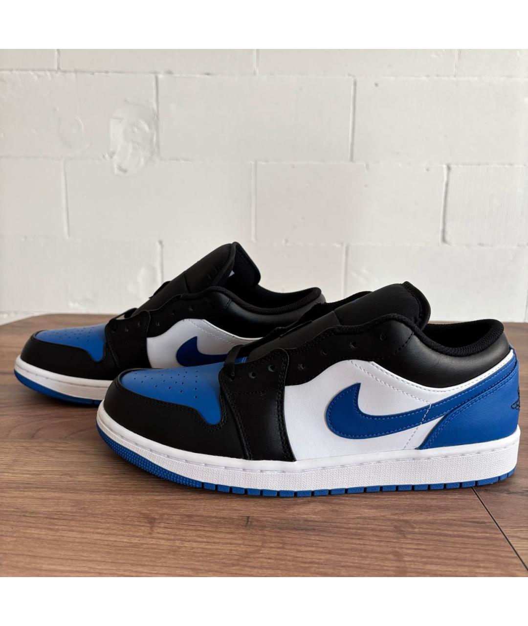 JORDAN Синие низкие кроссовки / кеды, фото 3