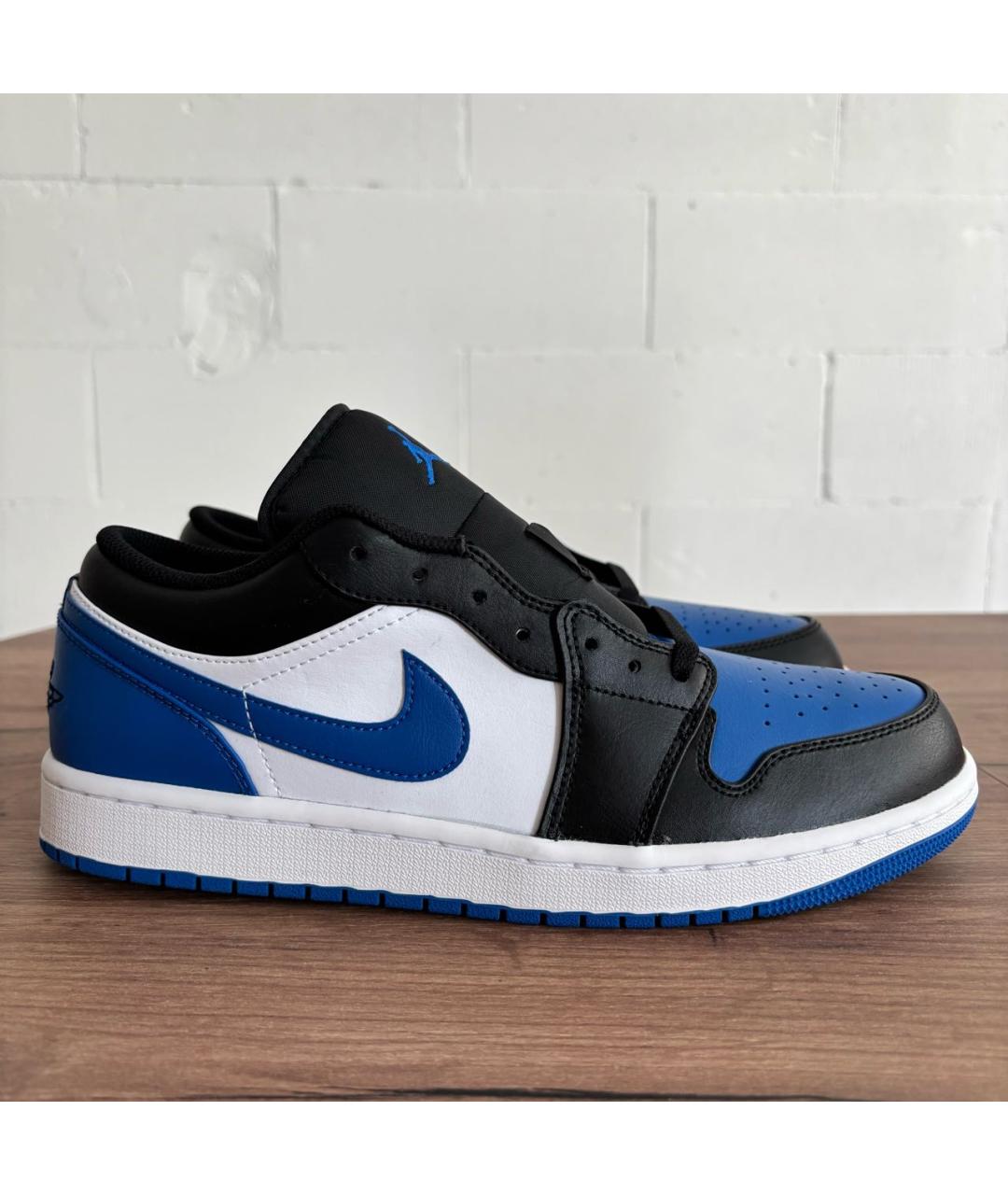 JORDAN Синие низкие кроссовки / кеды, фото 5