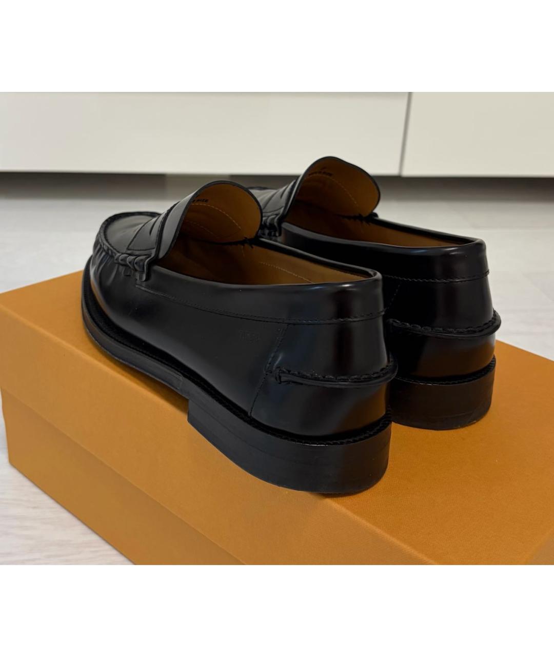 TOD'S Черные лоферы, фото 5