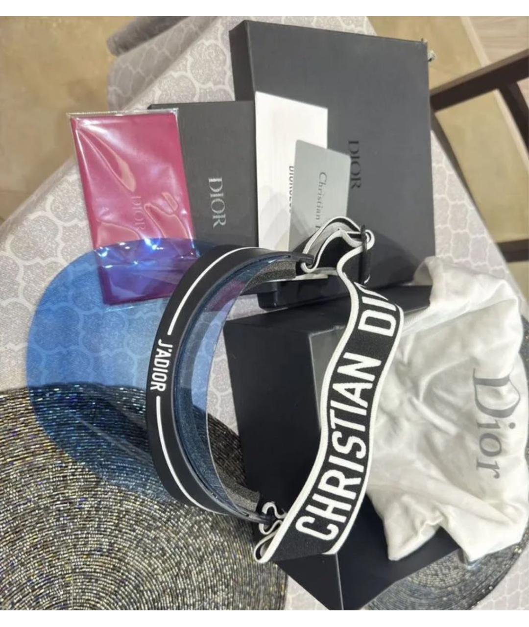 CHRISTIAN DIOR Голубая кепка, фото 3