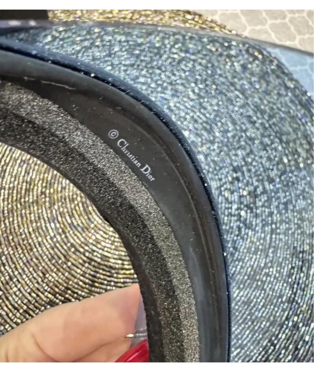 CHRISTIAN DIOR Голубая кепка, фото 2