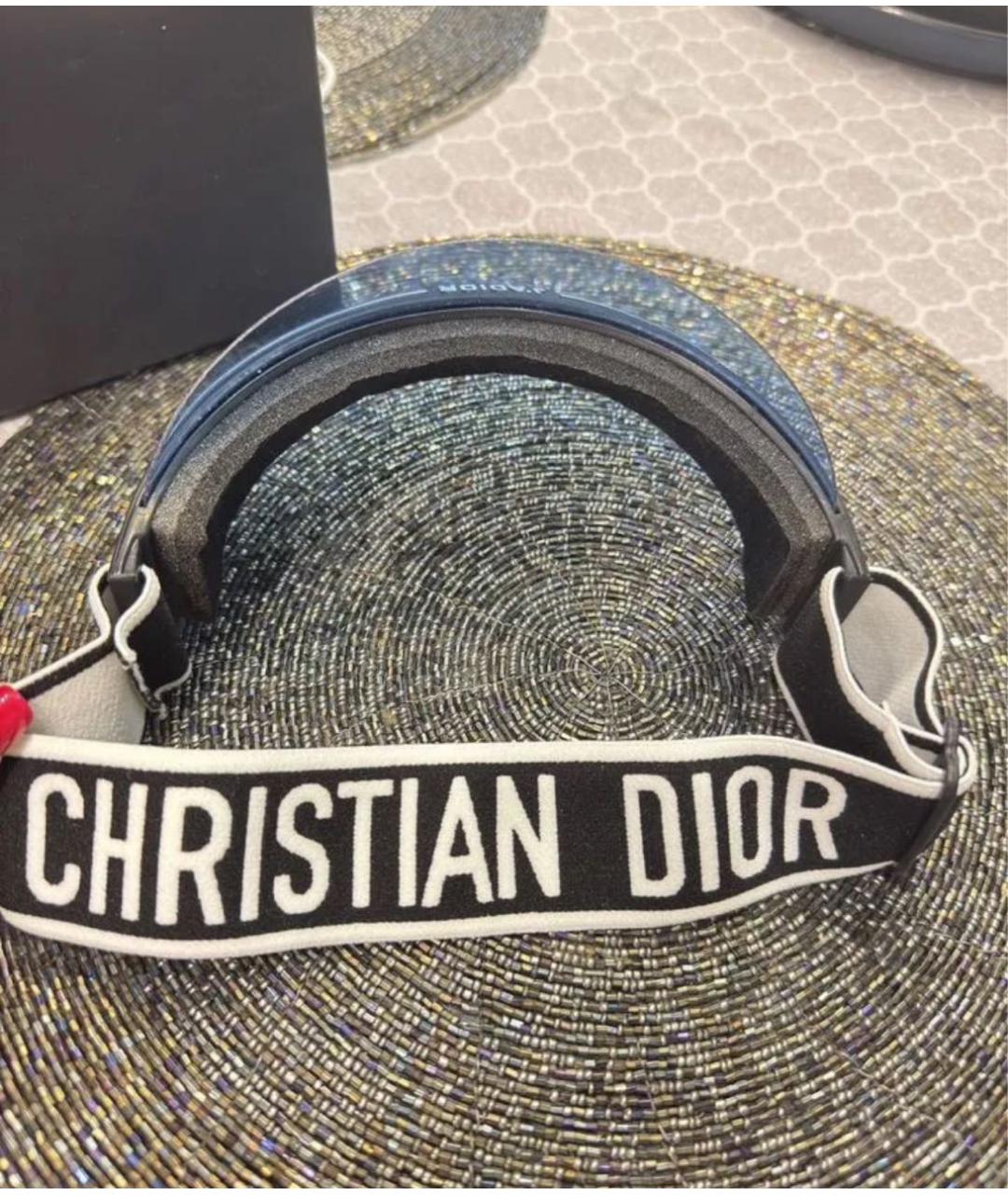 CHRISTIAN DIOR Голубая кепка, фото 4