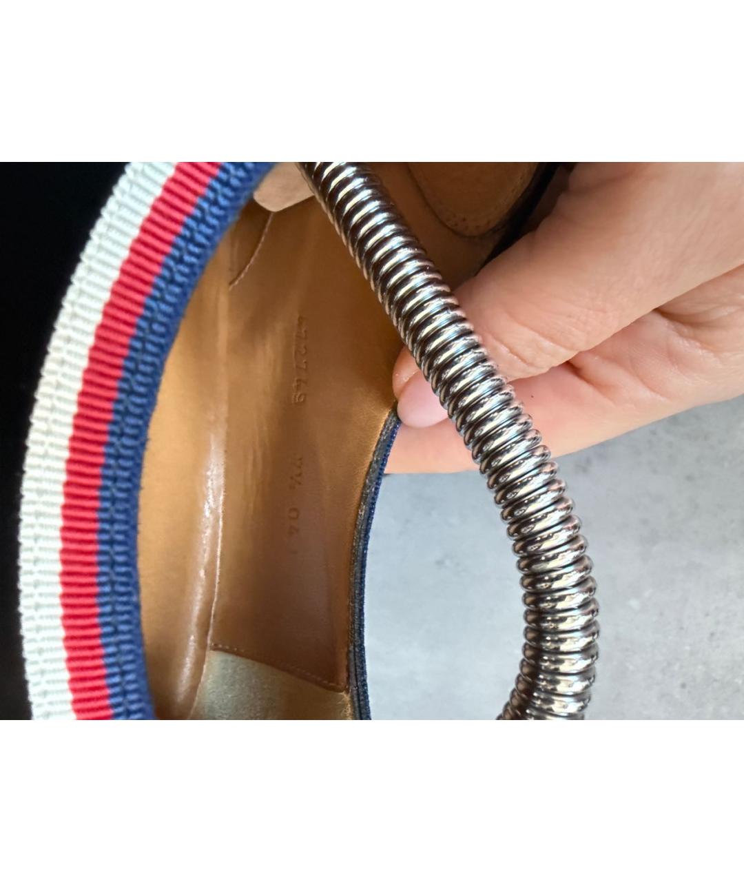 GUCCI Черные кожаные туфли, фото 7