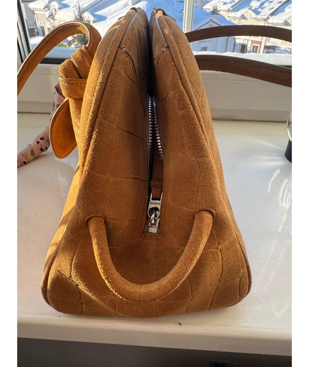 JACQUEMUS Кожаная сумка тоут, фото 5