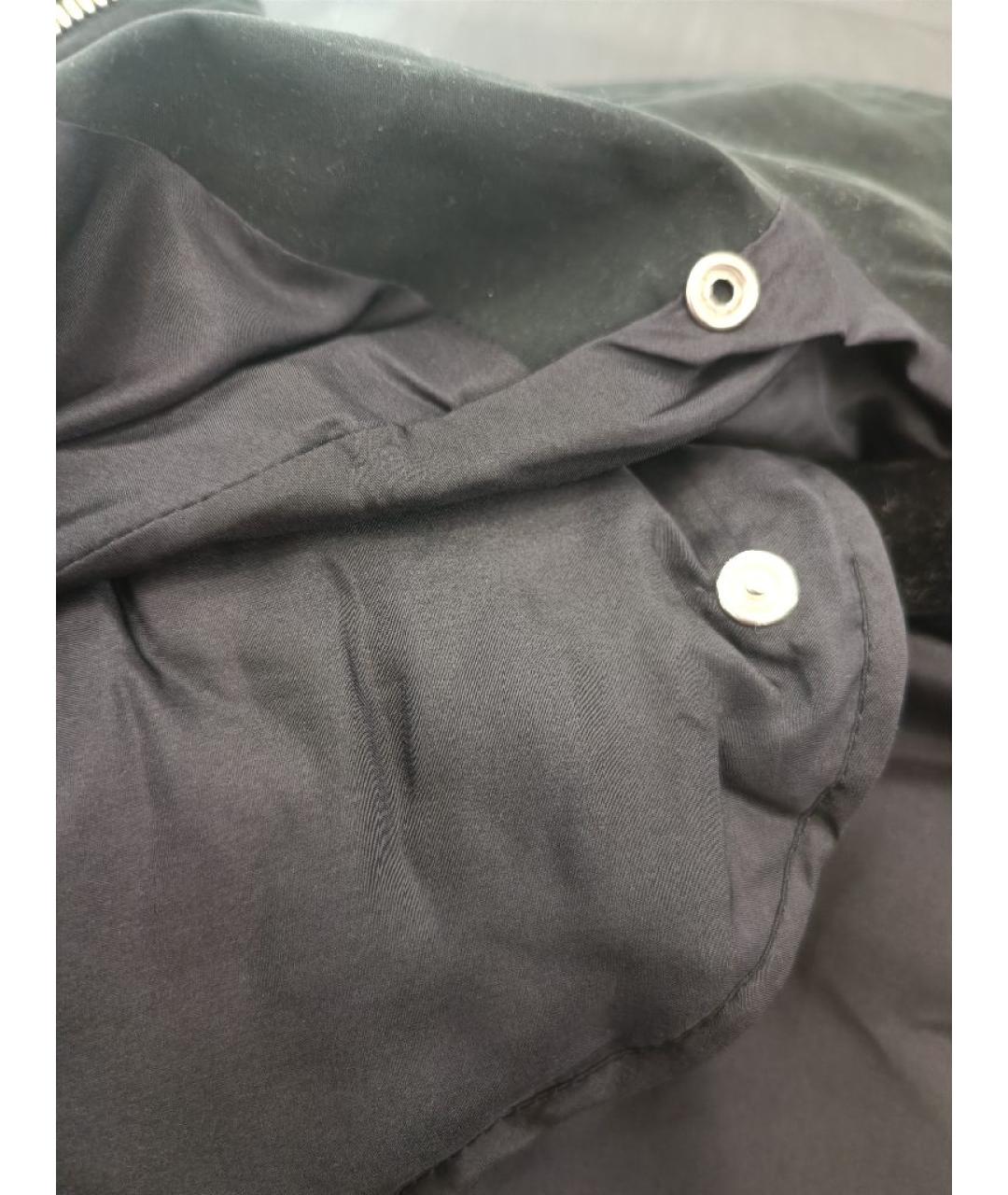 MAGDA BUTRYM Черная хлопковая куртка, фото 7