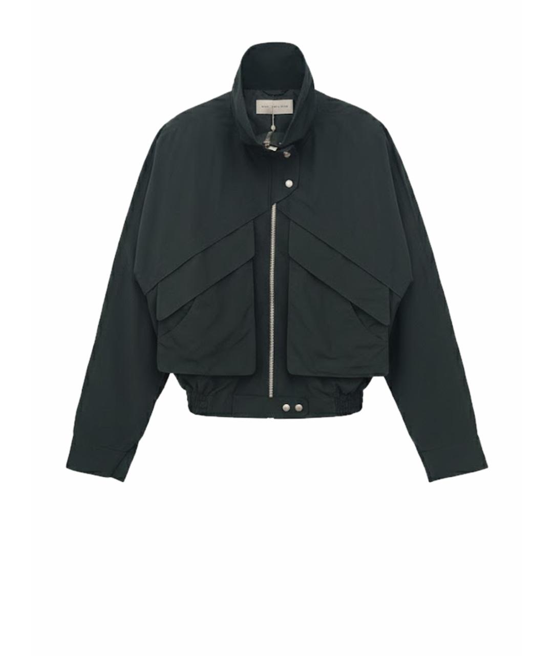 MAGDA BUTRYM Черная хлопковая куртка, фото 1