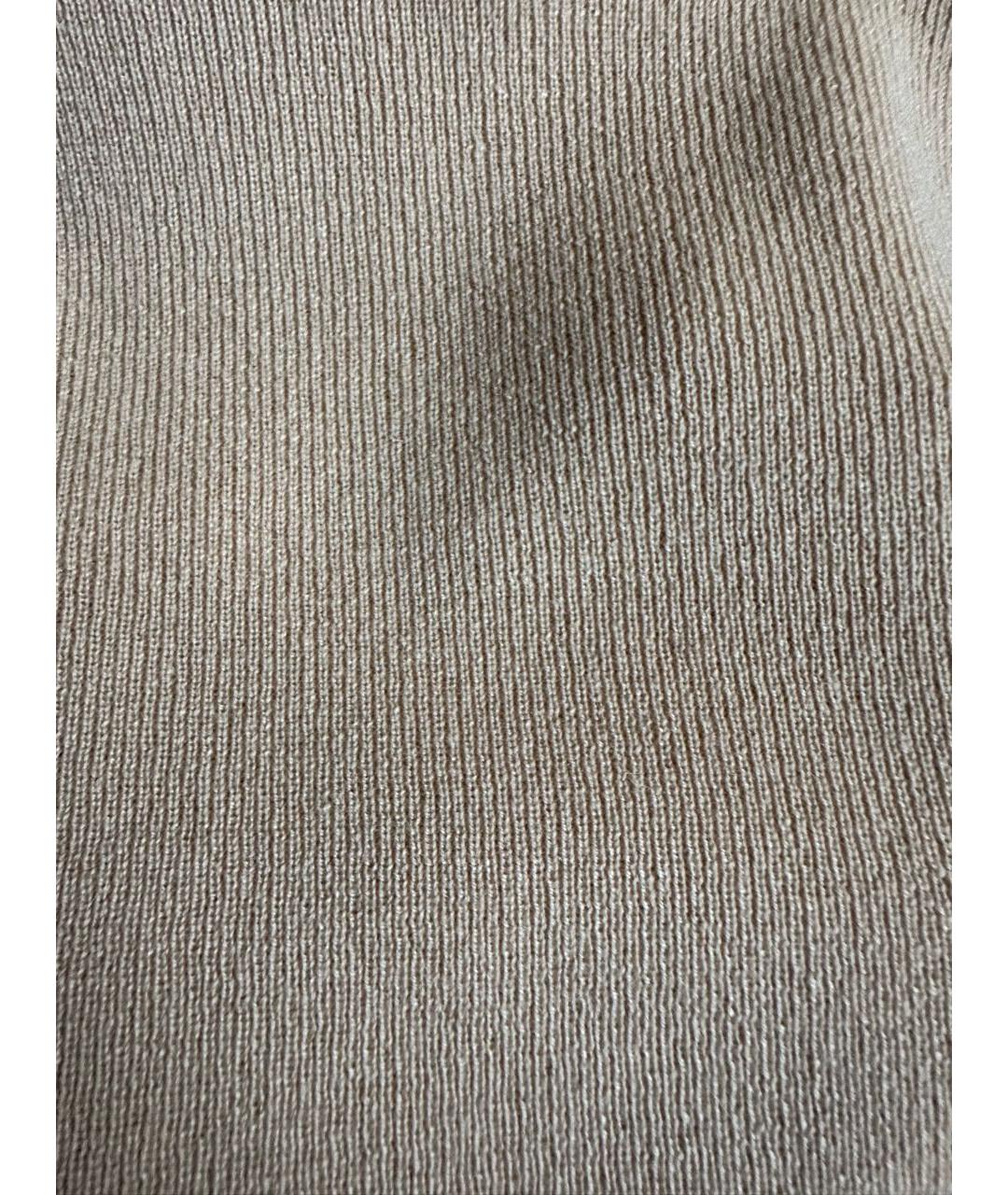 BOTTEGA VENETA Оранжевый кашемировый джемпер / свитер, фото 4