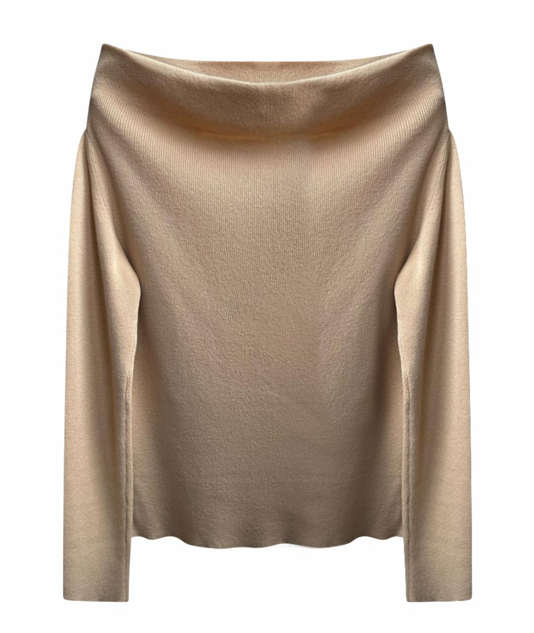 BOTTEGA VENETA Оранжевый кашемировый джемпер / свитер, фото 1