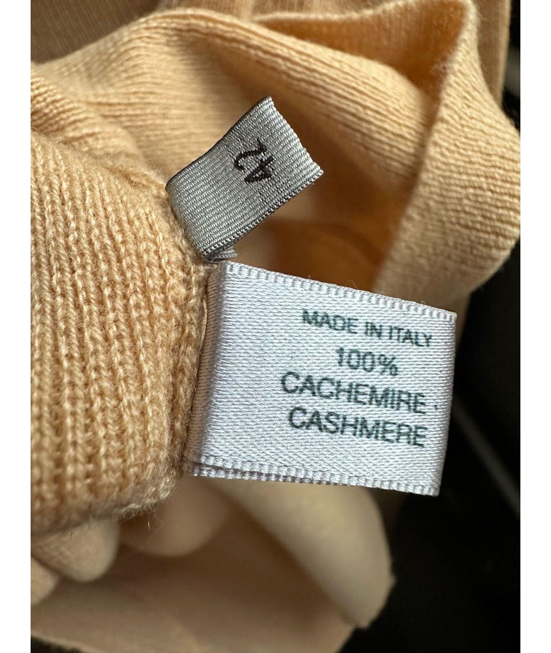 BOTTEGA VENETA Оранжевый кашемировый джемпер / свитер, фото 7