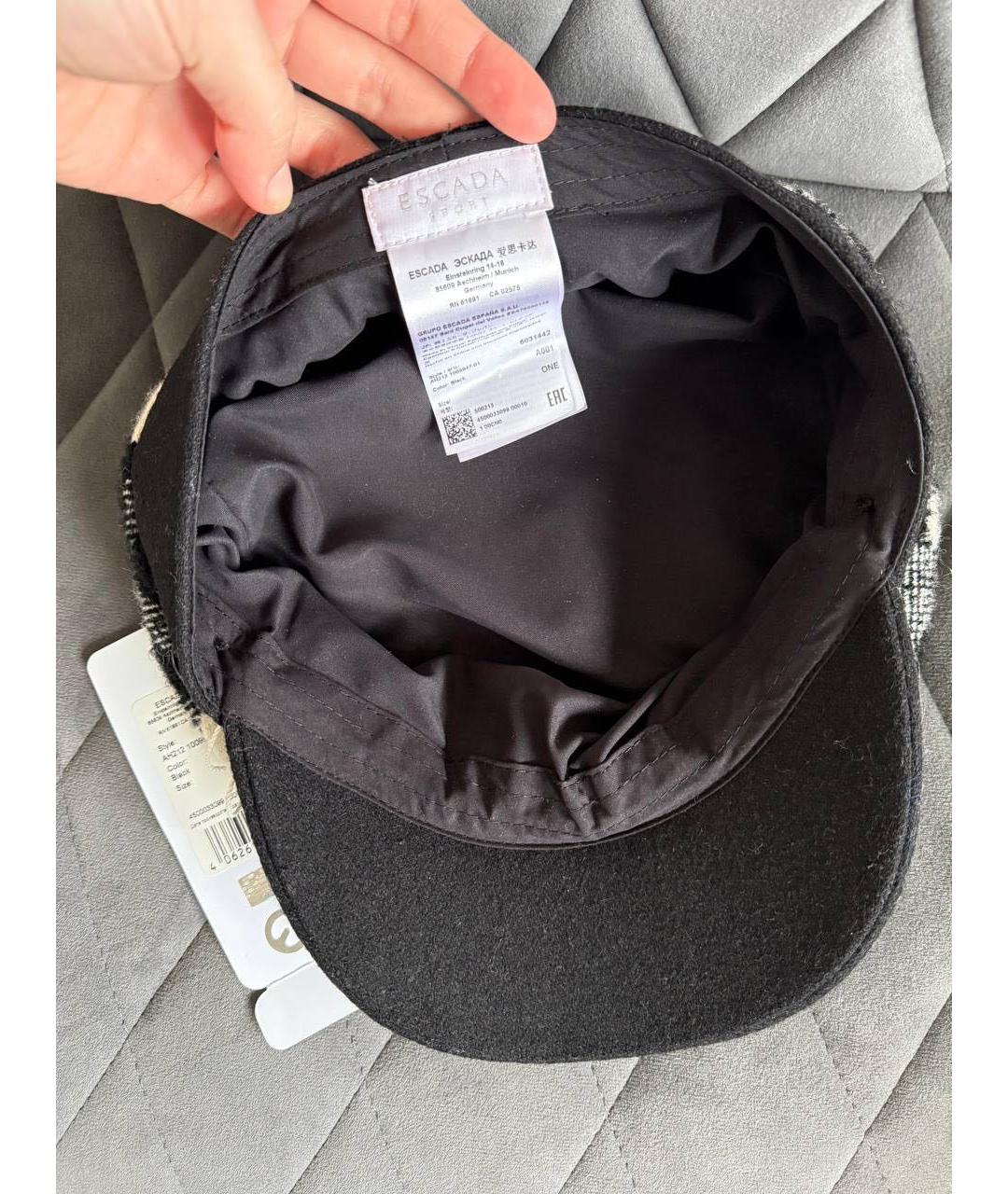 ESCADA Мульти шерстяная кепка, фото 3