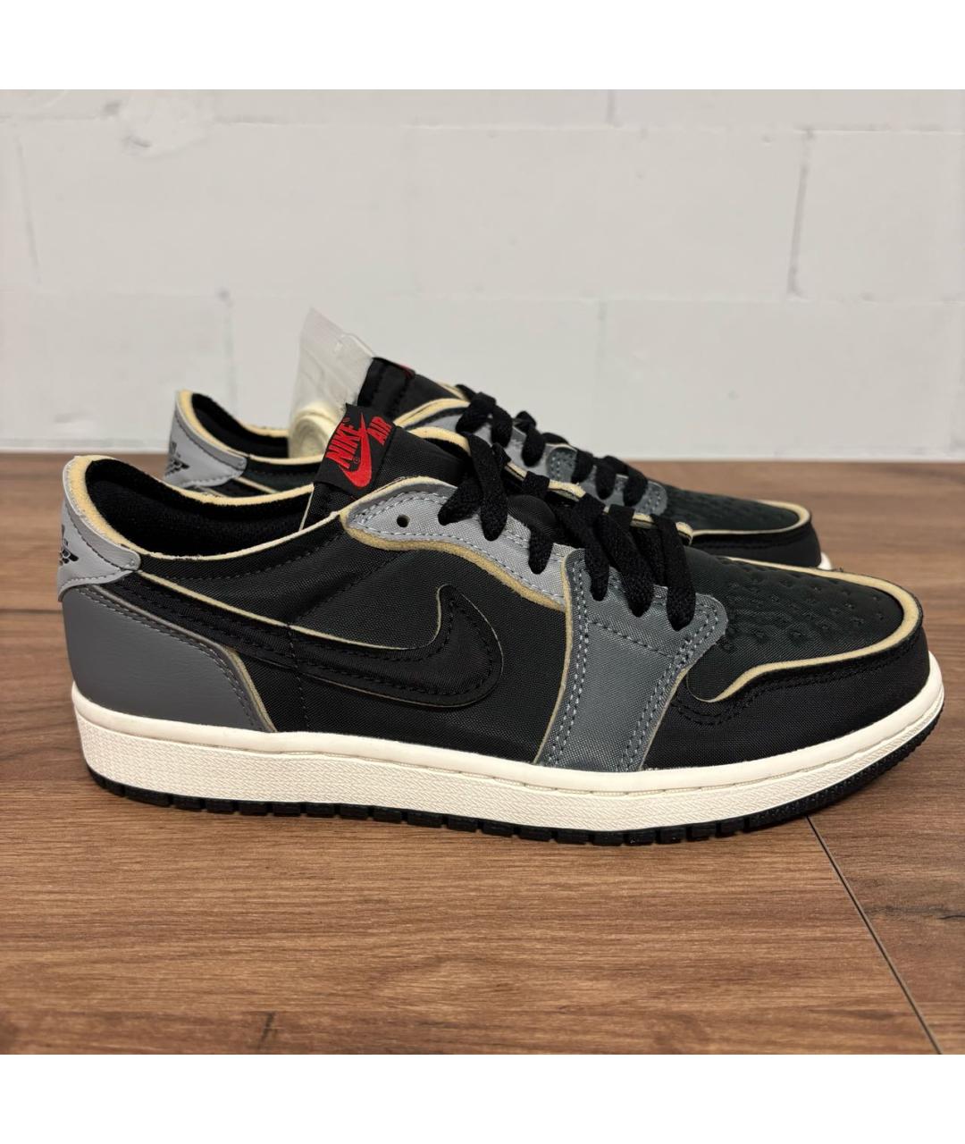 JORDAN Черные низкие кроссовки / кеды, фото 6