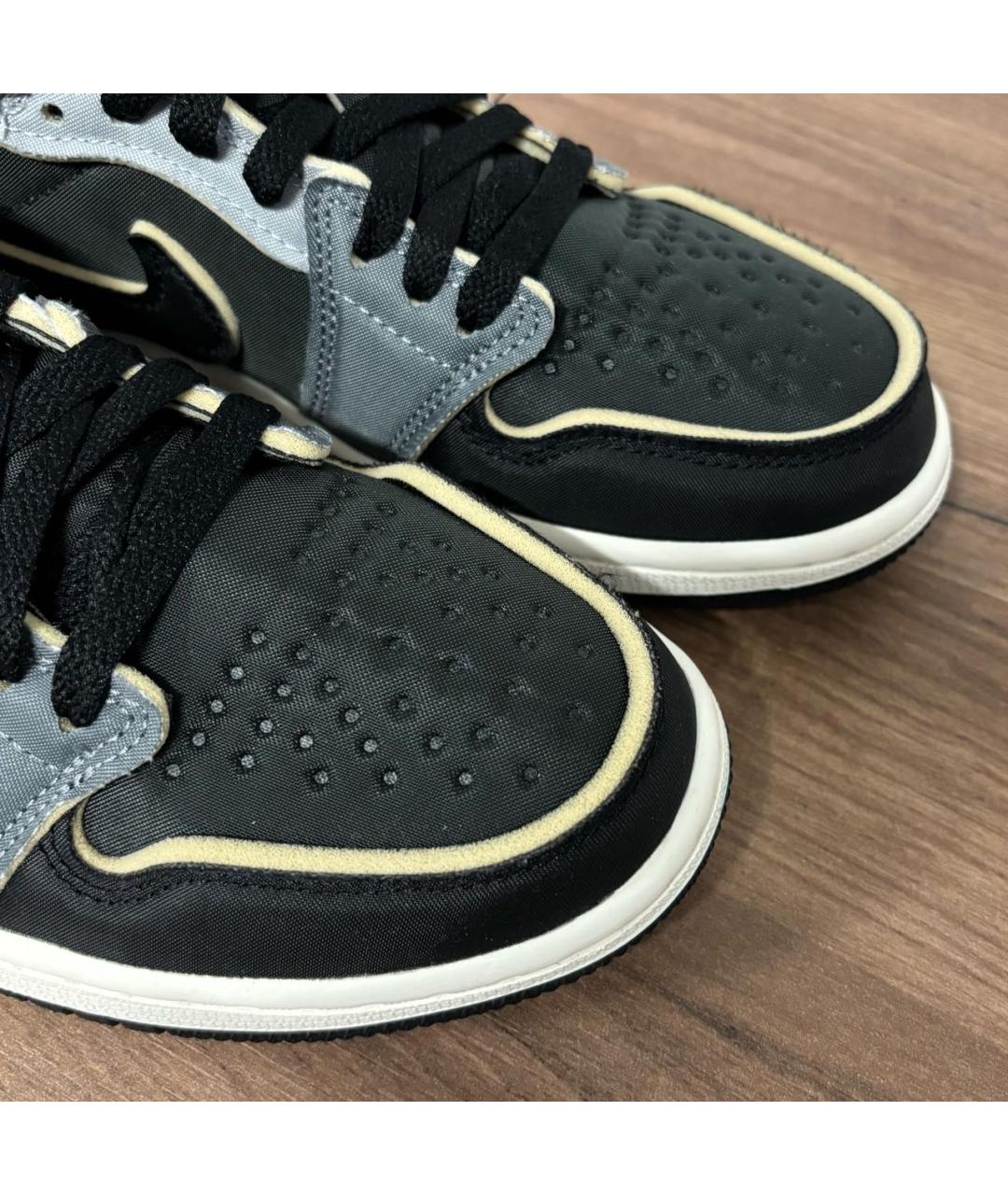 JORDAN Черные низкие кроссовки / кеды, фото 4