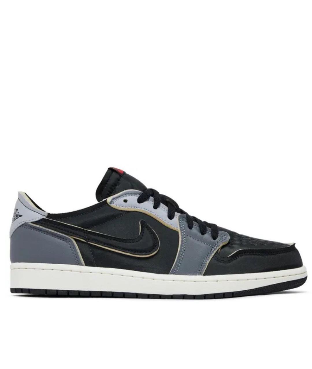 JORDAN Черные низкие кроссовки / кеды, фото 7