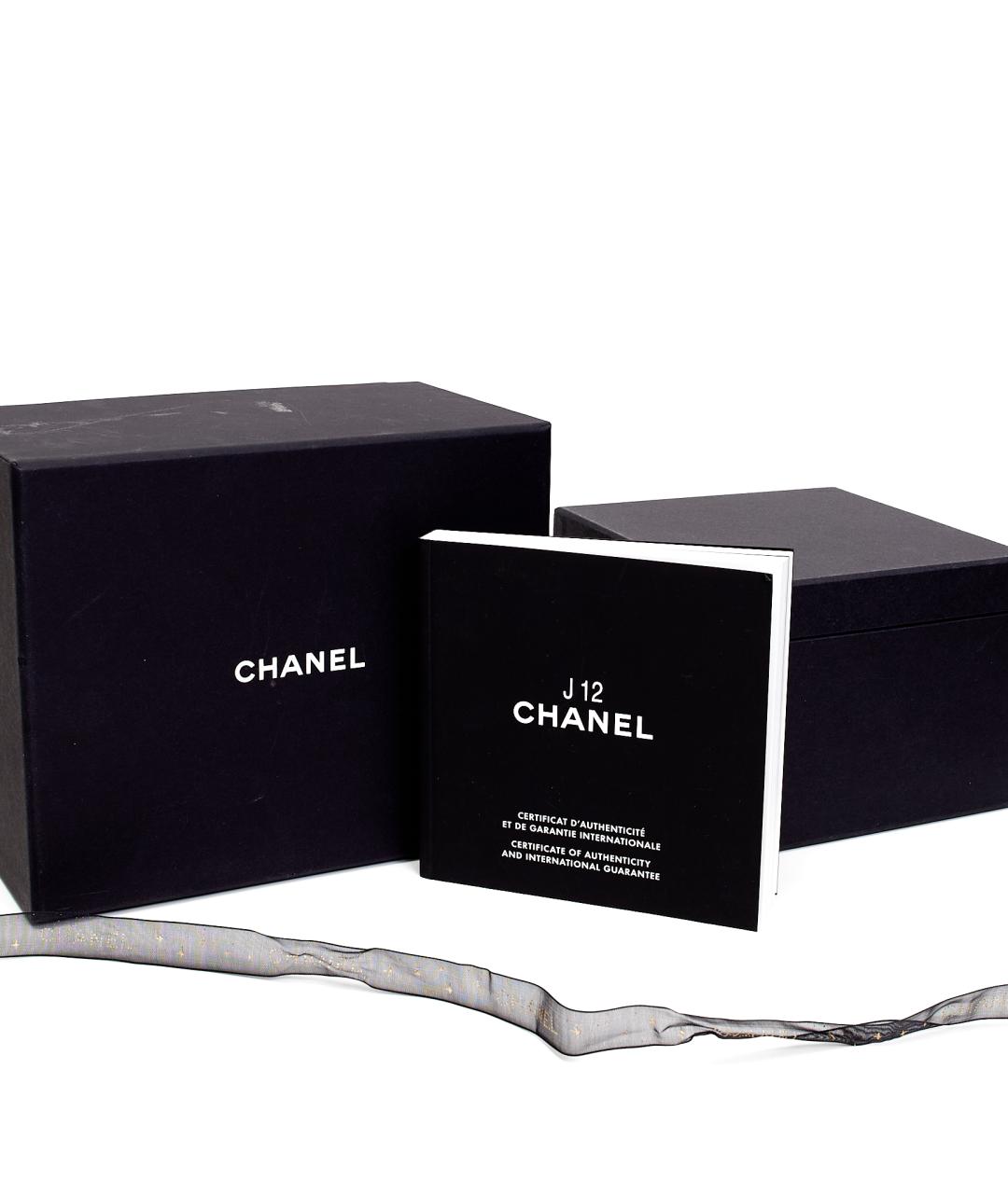 CHANEL Белые керамические часы, фото 4