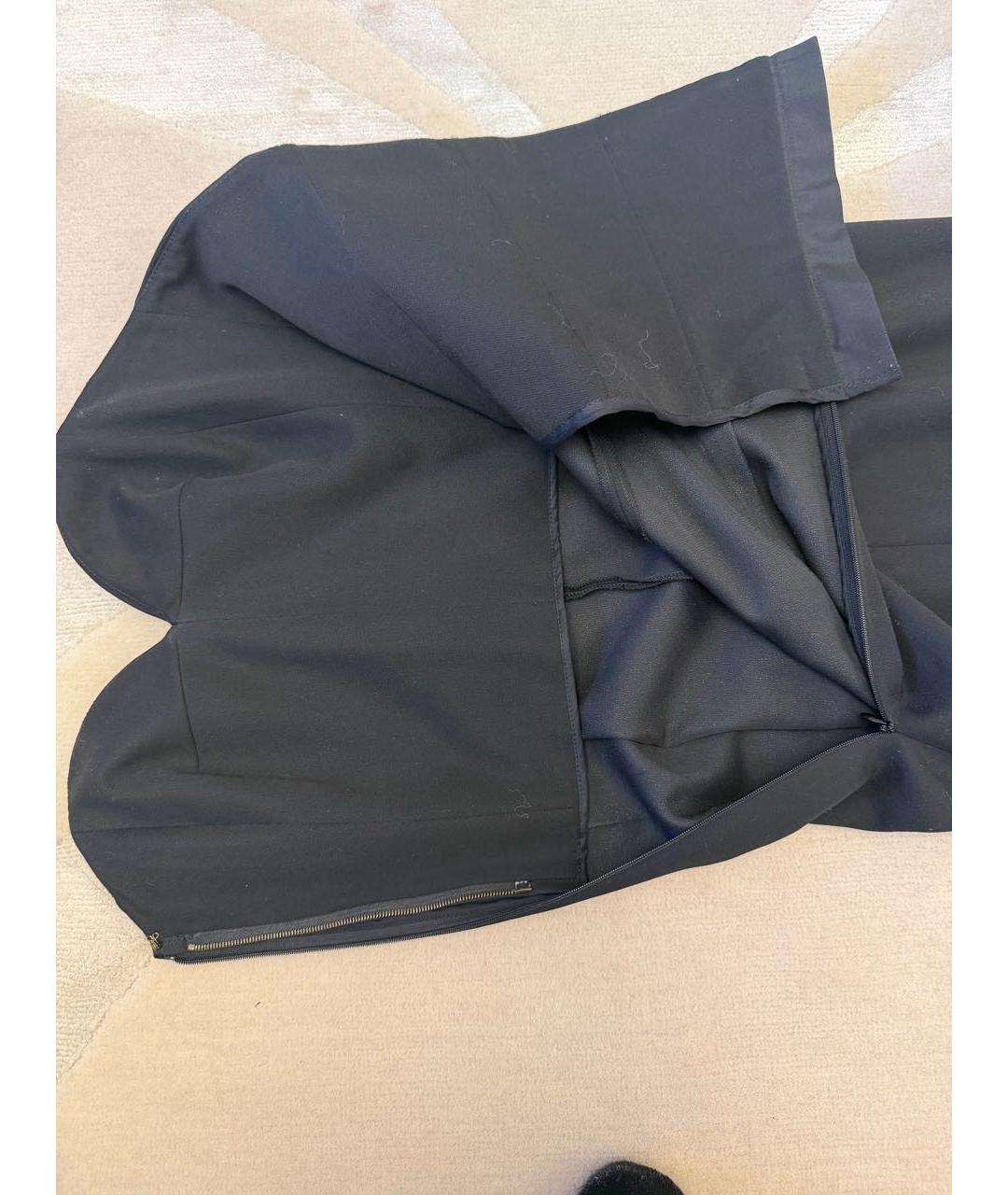 SAINT LAURENT Черный шерстяной комбинезон, фото 4