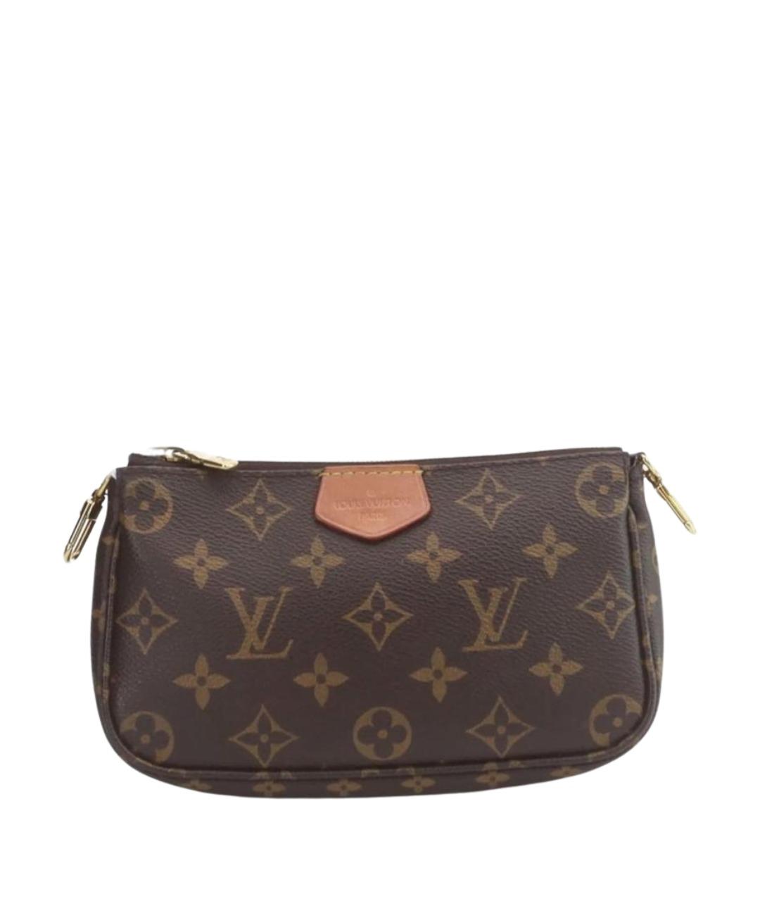 LOUIS VUITTON Коричневая сумка через плечо, фото 1