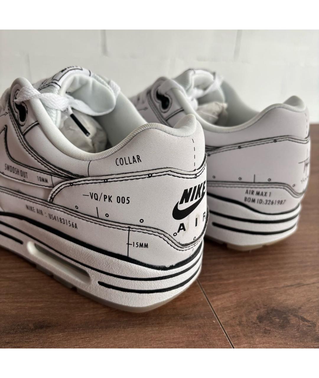 NIKE Белые низкие кроссовки / кеды, фото 4