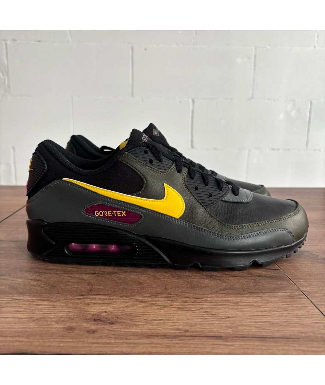 NIKE Черные низкие кроссовки / кеды, фото 6