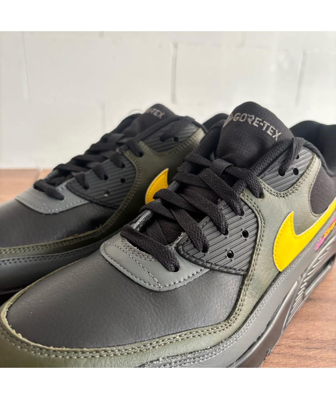 NIKE Черные низкие кроссовки / кеды, фото 3