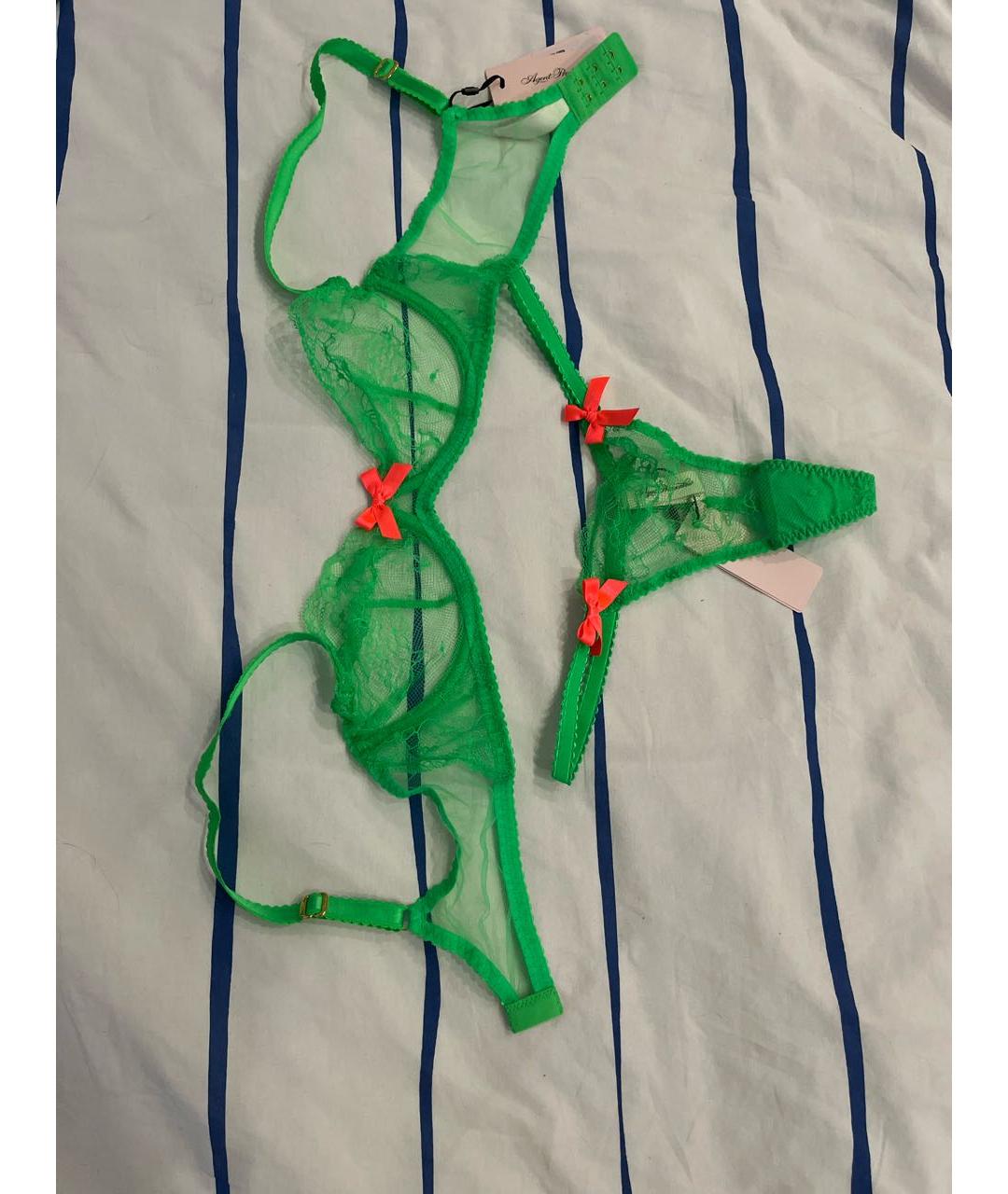 AGENT PROVOCATEUR Салатовый комплекты, фото 4