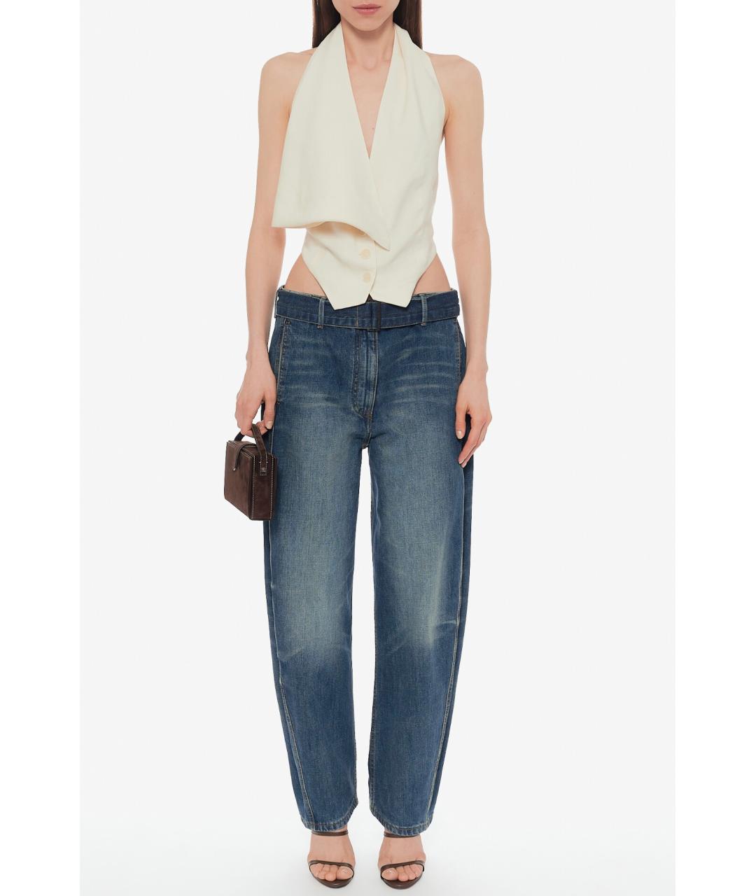 MAGDA BUTRYM Белый льняной жилет, фото 2