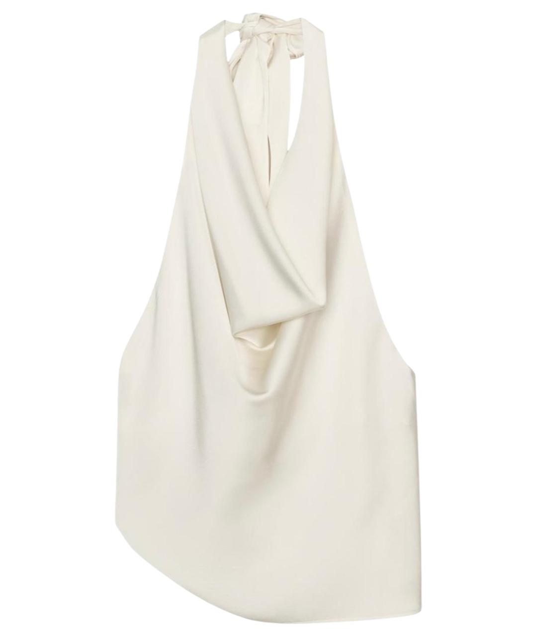 MAGDA BUTRYM Белый льняной жилет, фото 1