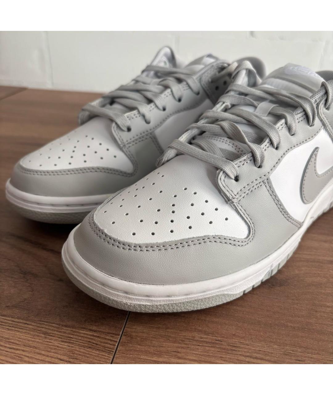 NIKE Серые низкие кроссовки / кеды, фото 3