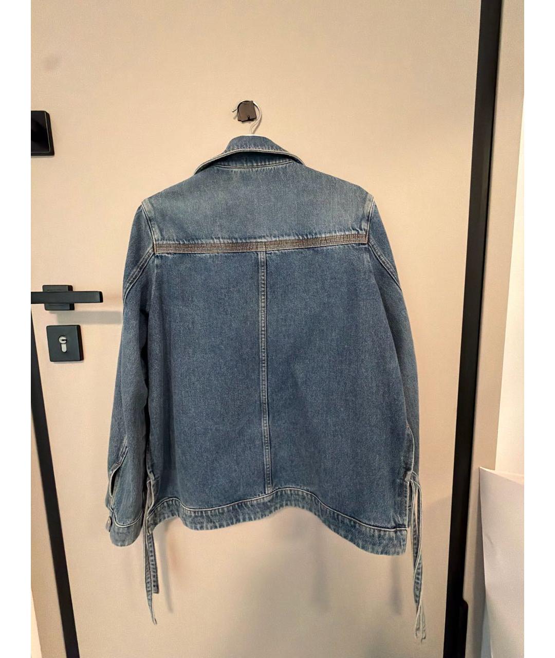 LOEWE Голубой деним жакет/пиджак, фото 2