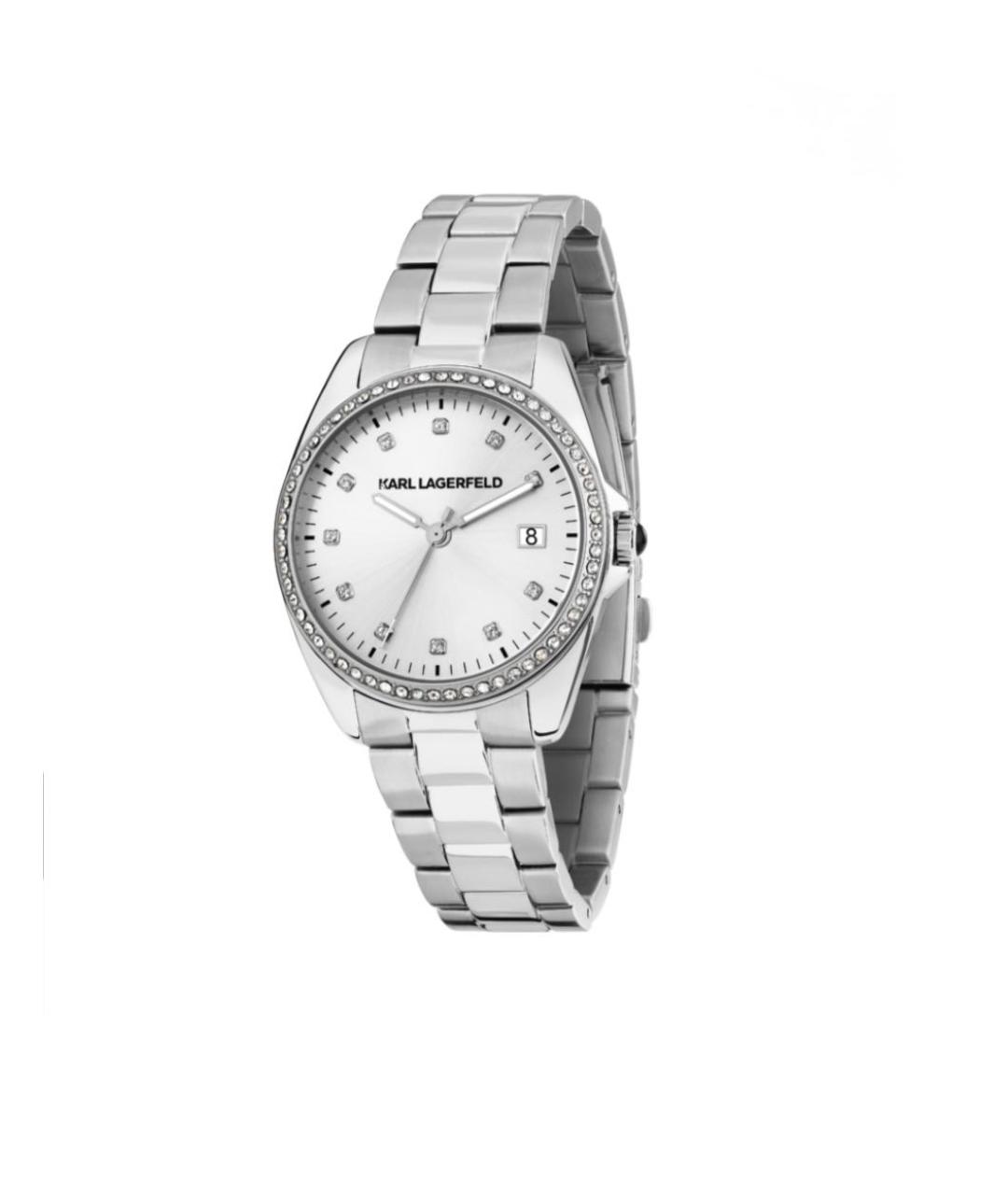 KARL LAGERFELD Серебряные стальные часы, фото 8