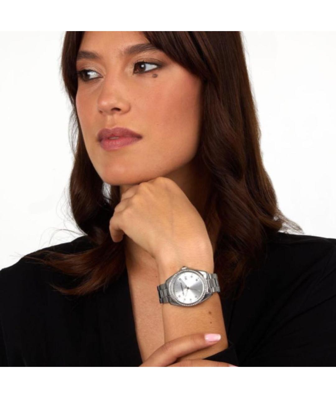 KARL LAGERFELD Серебряные стальные часы, фото 5